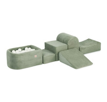 Hindernisbaan met Ballenbak | Green Corduroy