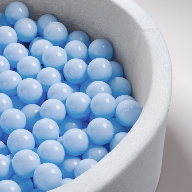 Ballen, 50 stuks | Light Blue | 6 cm