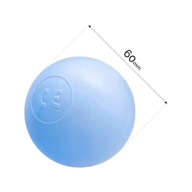 Ballen, 50 stuks | Light Blue | 6 cm
