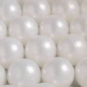Ballen, 50 stuks | Pearl  | 7 cm