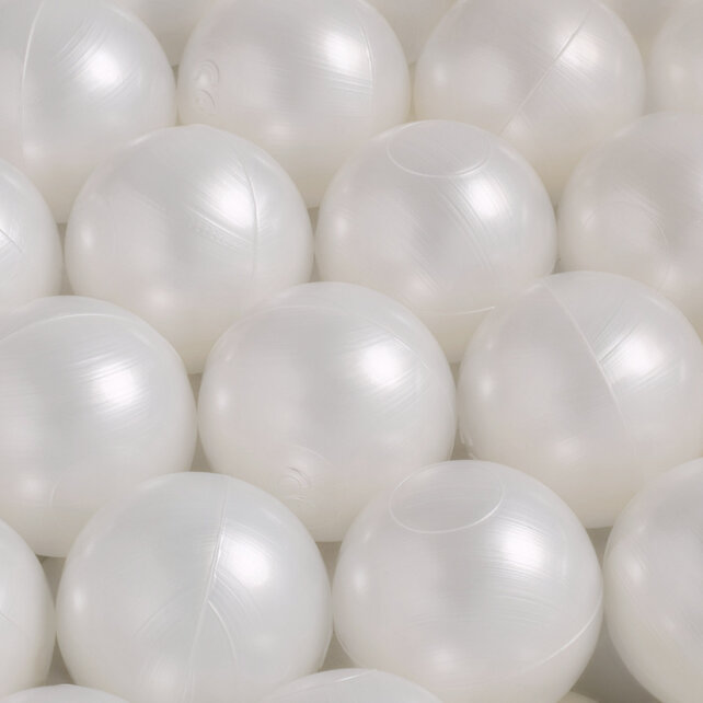 Ballen, 50 stuks | Pearl  | 7 cm