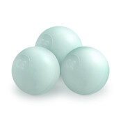 Ballen, 50 stuks | Mint Pearl | 6 cm