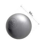 Ballen, 50 stuks | Silver | 6 cm