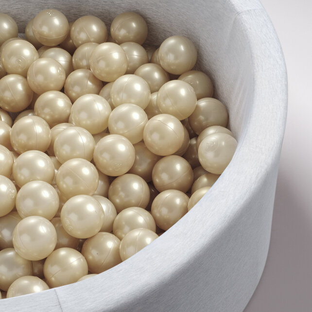 Ballen, 50 stuks | Gold | 6 cm