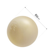 Ballen, 50 stuks | Gold | 6 cm