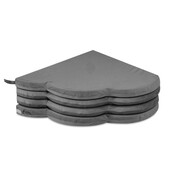 Speelmat - Bloem - Grey, 120cm Speelmat - Bloem - Grey, 120cm