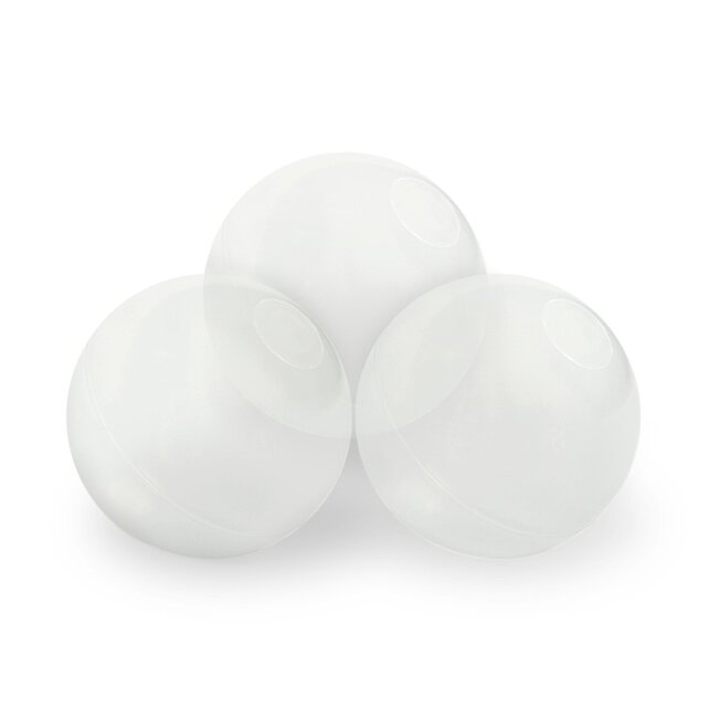 Ballen, set 200 stuks | Pearl/Gold/Transparant | 6 cm