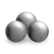 Ballen, set 200 stuks | Pearl/Silver/Light Blue | 6 cm