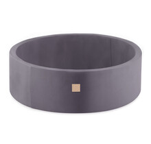 Ballenbak Rond 90x30 | Velvet Grey excl. ballen
