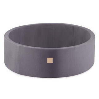 Ballenbak Rond 90x30 | Velvet Grey excl. ballen