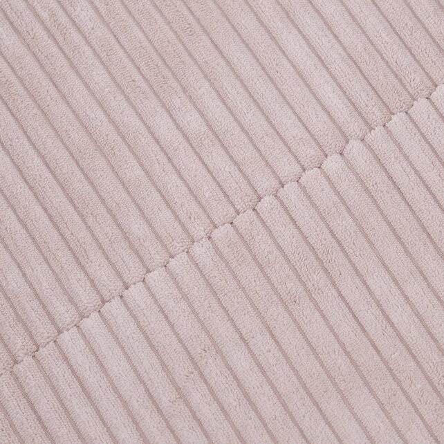 Ballenbak Rond 90x30 | Light Pink Corduroy incl. 200 ballen (Pearl/Gold/Light Pink Pearl)