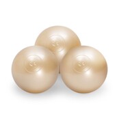 Ballenbak Rond 90x30 | Light Pink Corduroy incl. 200 ballen (Pearl/Gold/Light Pink Pearl)
