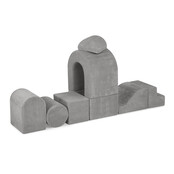 Hindernisbaan Kasteel | Light Grey Corduroy