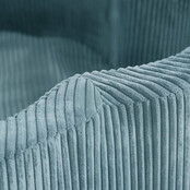 Ballenbak Bloem met Speelmat 95x30 | Blue Corduroy incl. 200 ballen (Pearl/Silver/Mint Pearl)