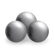 Ballenbak Bloem met Speelmat 95x30 | Blue Corduroy incl. 200 ballen (Pearl/Silver/Mint Pearl)