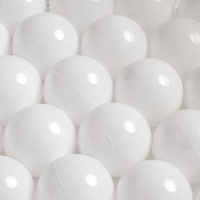 Ballen, 50 stuks | Wit | 6 cm Ballen, 50 stuks | Wit | 6 cm