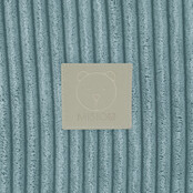 Ballenbak Rond 90x30 | Blue Corduroy excl. ballen