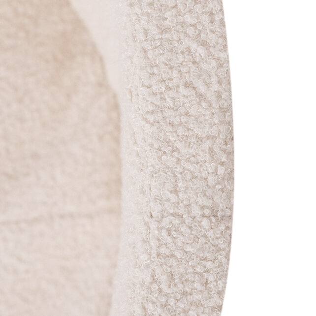 Ballenbak Rond 90x30 | Cream Fluffy Lamb excl. ballen