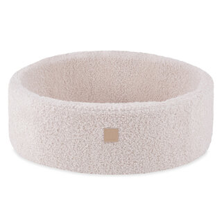 Ballenbak Rond 90x30 | Cream Fluffy Boucle excl. ballen