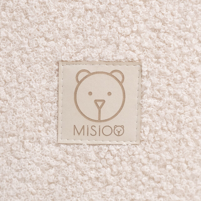 Ballenbak Rond 90x30 | Cream Fluffy Lamb  incl. 200 ballen (Pearl/Gold/Light Pink Pearl)