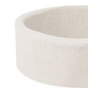 Ballenbak Rond 90x30 | Cream Fluffy Lamb  incl. 200 ballen (Pearl/Gold/Light Pink Pearl)