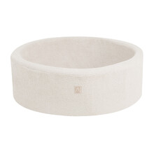 Ballenbak Rond 90x30 | Cream Fluffy Lamb excl. ballen