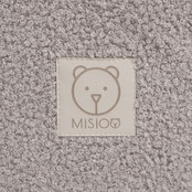 Ballenbak Rond 90x30 | Grey Fluffy Lamb incl. 200 ballen (Pearl/Silver/Transparant)