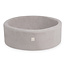 Misioo Ballenbak Rond 90x30 | Grey Fluffy Lamb excl. ballen