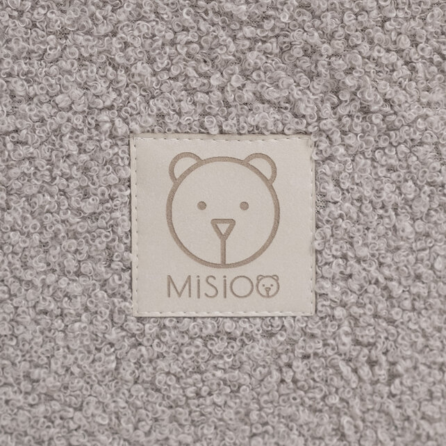 Ballenbak Rond 90x30 | Grey Fluffy Lamb excl. ballen