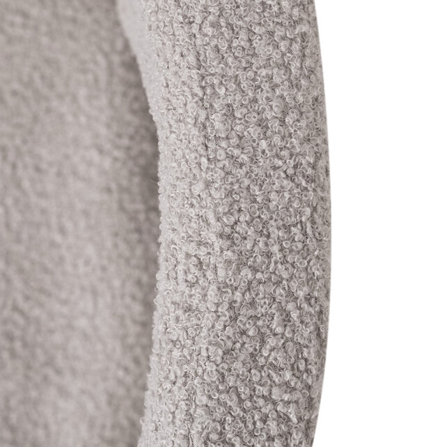 Ballenbak Rond 90x30 | Grey Fluffy Lamb excl. ballen