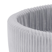 Ballenbak Rond 90x30 | Grey Puffy Lamell excl. ballen Ballenbak Rond 90x30 | Grey Puffy Lamell excl. ballen