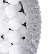 Ballenbak Rond 90x30 | Grey Puffy Lamell excl. ballen Ballenbak Rond 90x30 | Grey Puffy Lamell excl. ballen