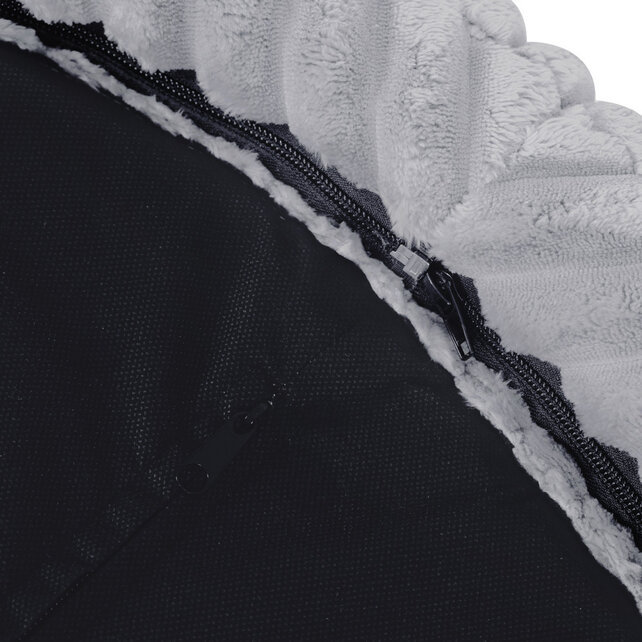 Ballenbak Rond 90x30 | Grey Puffy Lamell excl. ballen Ballenbak Rond 90x30 | Grey Puffy Lamell excl. ballen