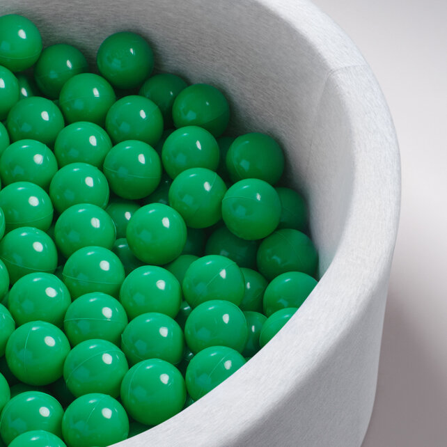 Ballen, 50 stuks | Groen | 6 cm