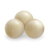 Ballenbak Bloem 95x30 | Cream Fluffy Lamb incl. 200 ballen
