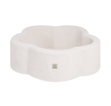 Ballenbak Bloem 95x30 | Cream Fluffy Lamb excl. ballen