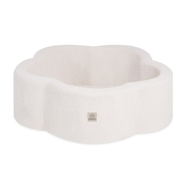 Ballenbak Bloem 95x30 | Cream Fluffy Lamb excl. ballen