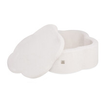 Ballenbak Bloem met Speelmat 95x30 | Cream Fluffy Lamb
