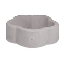 Ballenbak Bloem 95x30 | Grey Fluffy Lamb