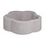Misioo Ballenbak Bloem 95x30 | Grey Fluffy Lamb