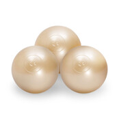 Ballenbak Bloem 95x30 | Light Pink Corduroy incl. 200 ballen (Pearl/Gold/Light Pink Pearl)