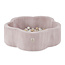 Misioo Ballenbak Bloem 95x30 | Light Pink Corduroy incl. 200 ballen (Pearl/Gold/Light Pink Pearl)