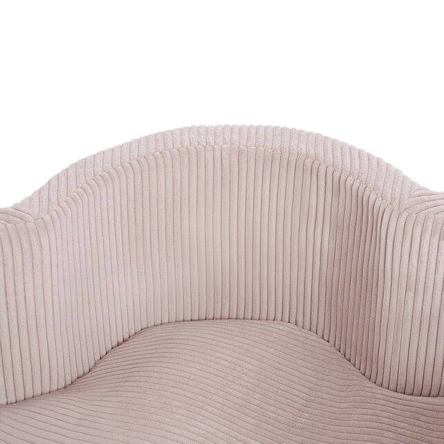Ballenbak Bloem 95x30 | Light Pink Corduroy  excl. ballen