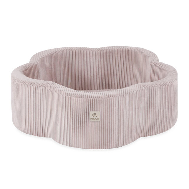 Ballenbak Bloem 95x30 | Light Pink Corduroy  excl. ballen