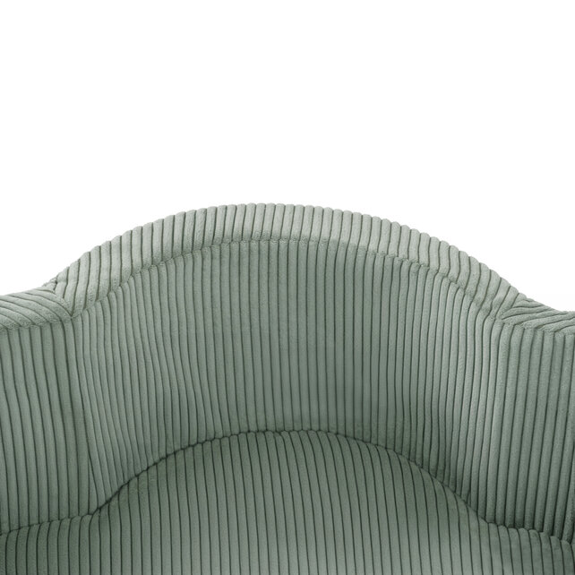 Ballenbak Bloem 95x30 | Green Corduroy incl. 200 ballen (Pearl/Silver/Mint Pearl )