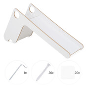 Houten Glijbaan | Wit | S