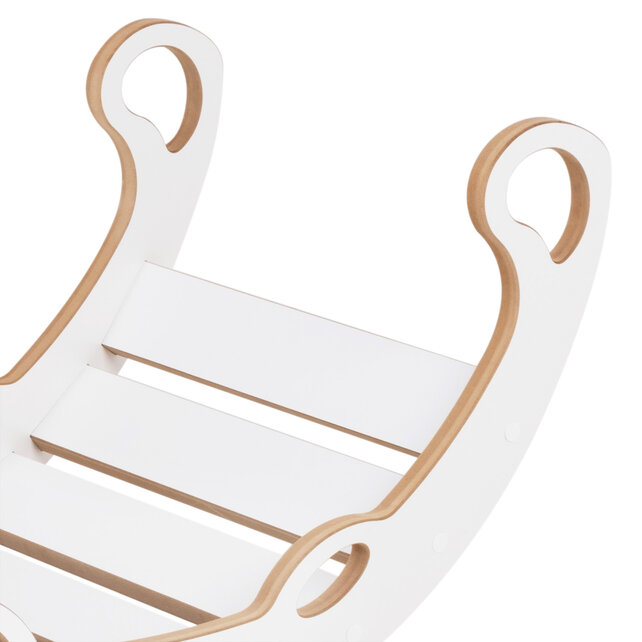 Mini Rocker Klimboog met kussen | Licht Beige - Copy
