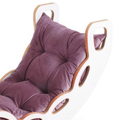 Rocker 4-in-1 met Klimboog, Klimhelling en Glijbaan | Velvet Purple