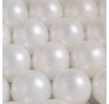 Ballen, set 200 stuks | Pearl | 6 cm