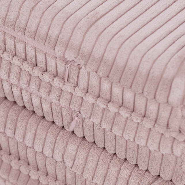 Speelmat - Plush Nest Bloem - Light Pink Corduroy, 115 cm